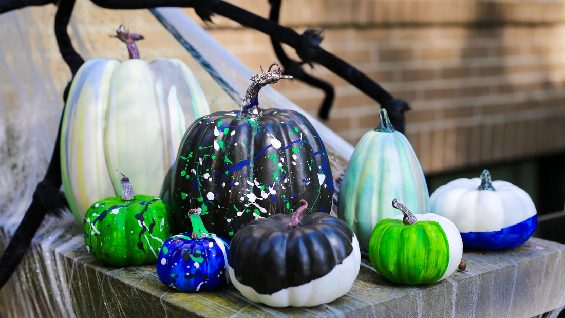Painted Pumpkins DIY