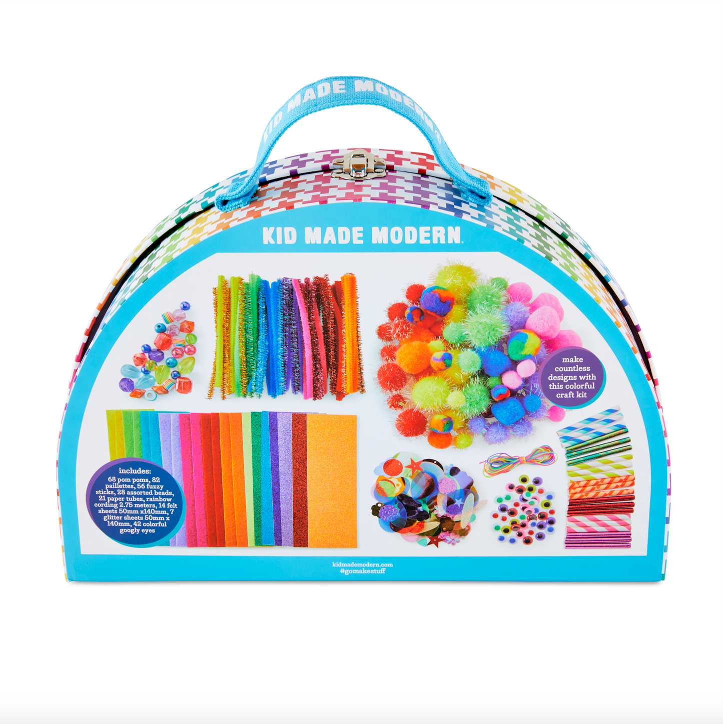 Over The Rainbow Craft Kit Back Side View