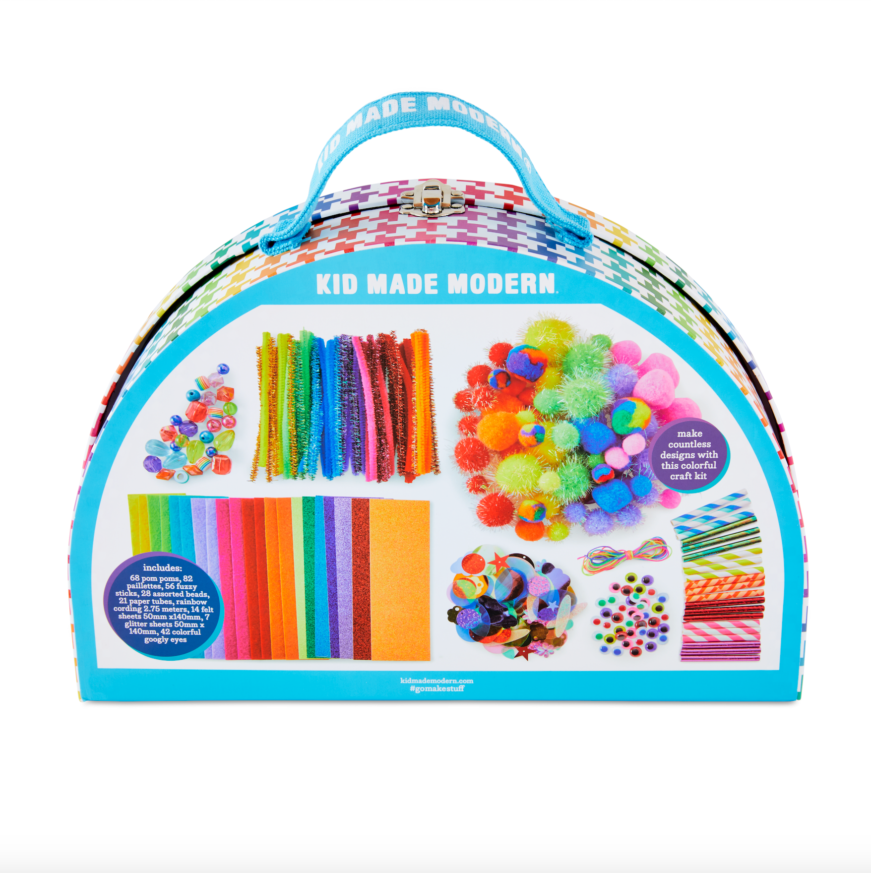Over The Rainbow Craft Kit Back Side View